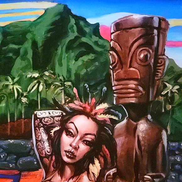 BigToe's Visions of Gauguin Limited Edition Art Print - Picture 5 of 5
